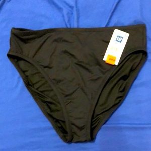 Gap-Black swimsuit bottoms , never wore -M